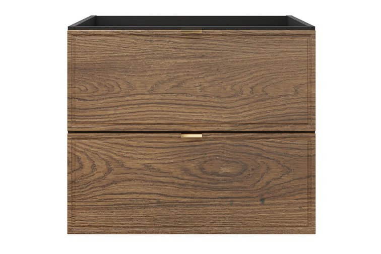 Szafka pod Umywalkę TALIA Czarny Mat/Dąb Casella