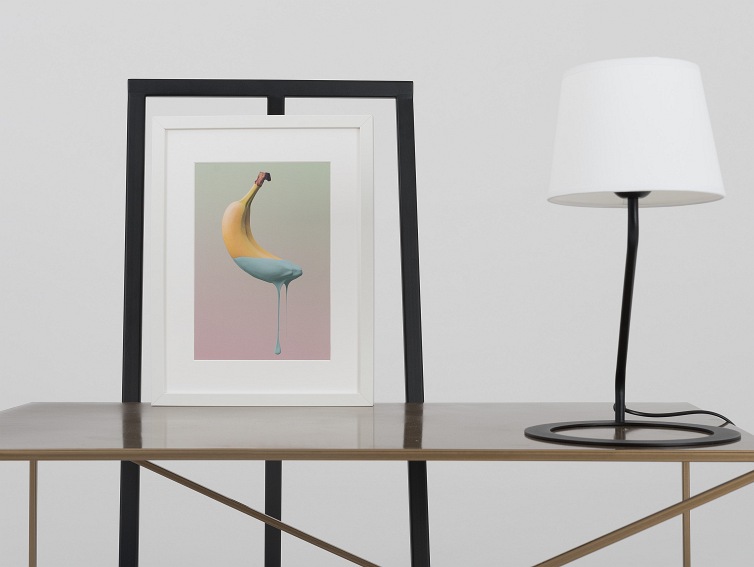 Stół Kawowy Memo Metal 100x60 Złoty