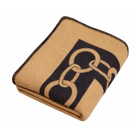 Koc SHP PARIS HOME 135x170cm Brązowy