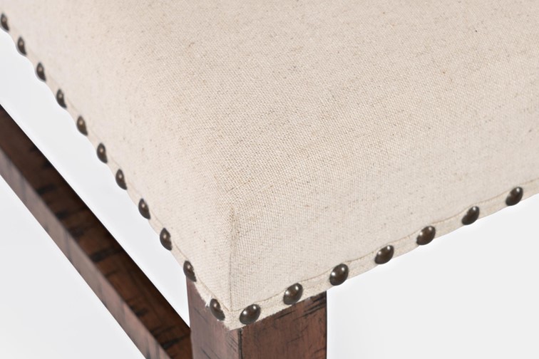 Krzesło AVOLA AV1931-385 Ciemnobrązowy/Beżowy