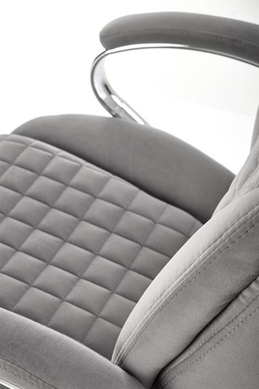 Fotel Gabinetowy KING 2 Popielaty