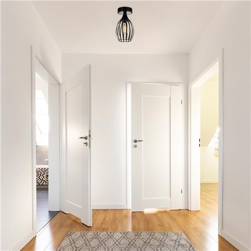 Lampa Wisząca Plafon BLANCO 1P Czarny