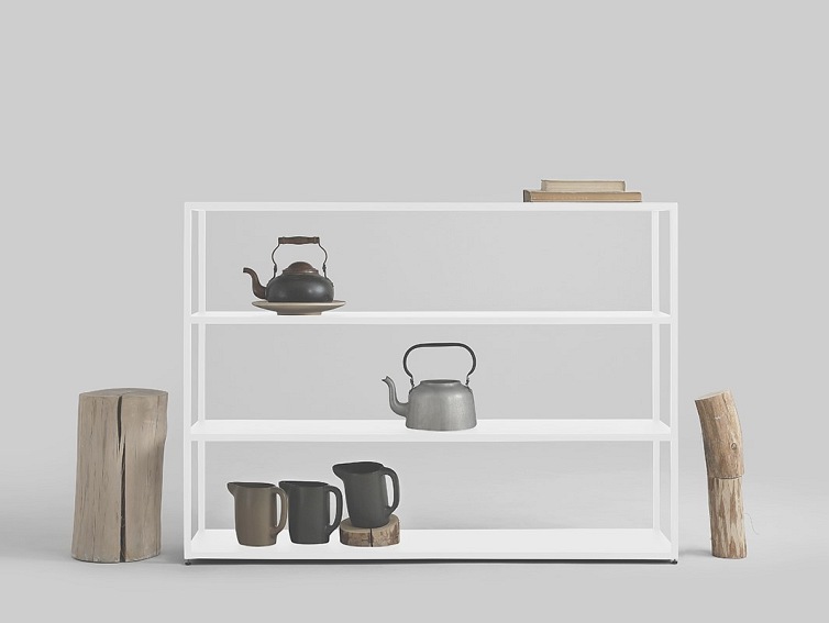 Regał Hyller Metal 150x35x110 Biały