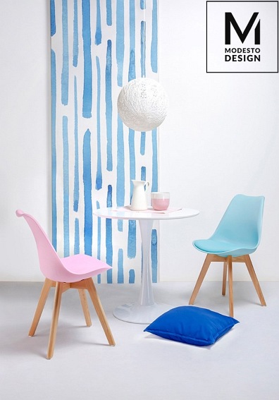 Stół Okrągły MODESTO TULIP fi80 Biały