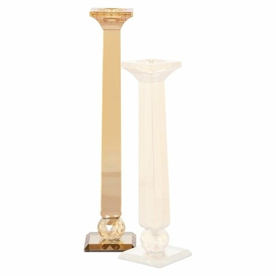 Świecznik MILOU L Brąz