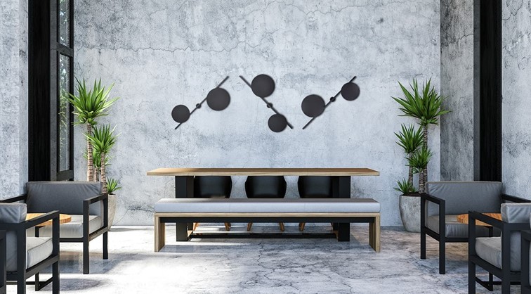 Kinkiet REGA K-4638 Czarny