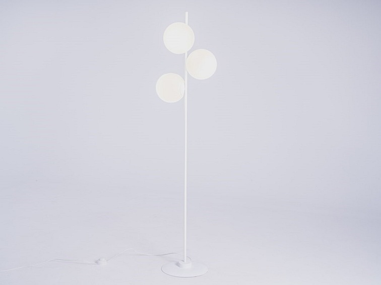 Lampa Podłogowa Bobler 35x40x155 Biały