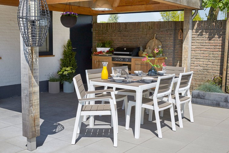 Stół Ogrodowy Harmony 160x90 Cappuccino