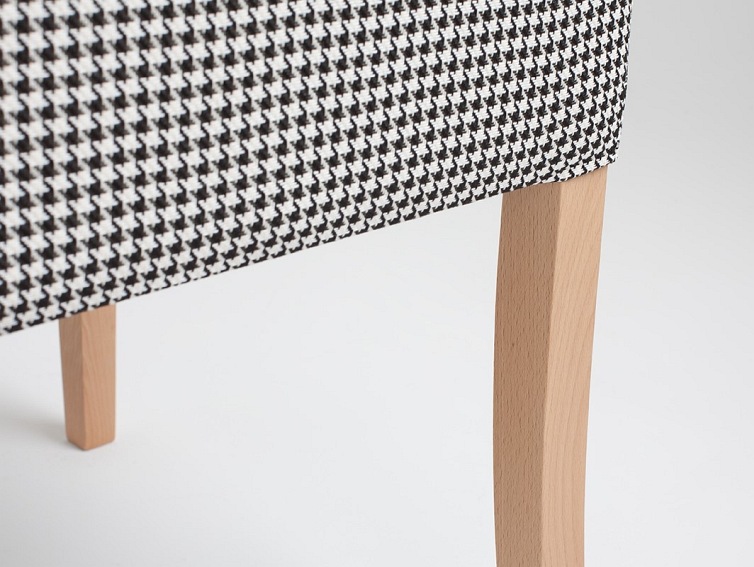 Fotel Wilton Arms 84 60x61x84 Ciemna Pepita/Naturalny