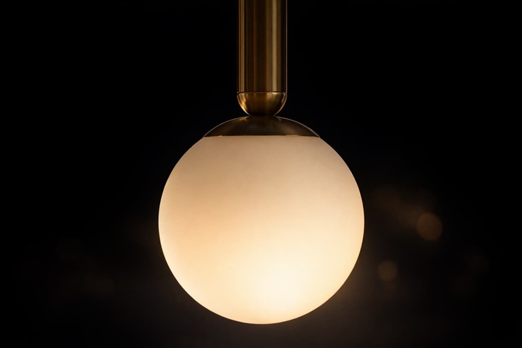 Lampa Wisząca TOKI K-5860 Czarny/Złoty/Biały