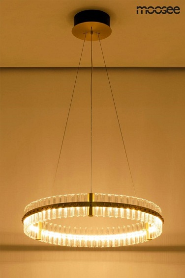 Lampa Wisząca SATURNUS 70 Złota