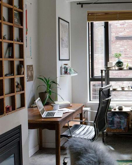 Fotel Biurowy CH1191T Czarna Skóra/Chrom