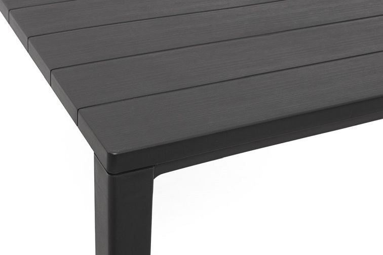 Zestaw Ogrodowy Corfu Fiesta + Stół Julie 6-Osobowy Grafit