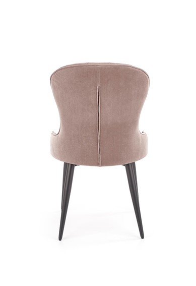 Krzesło K366 Czarny/Beżowy