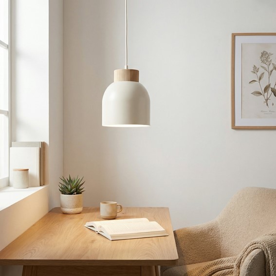 Lampa Wisząca KRU 1 Biały