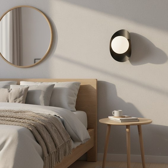 Kinkiet FIERO M K1 Czarny