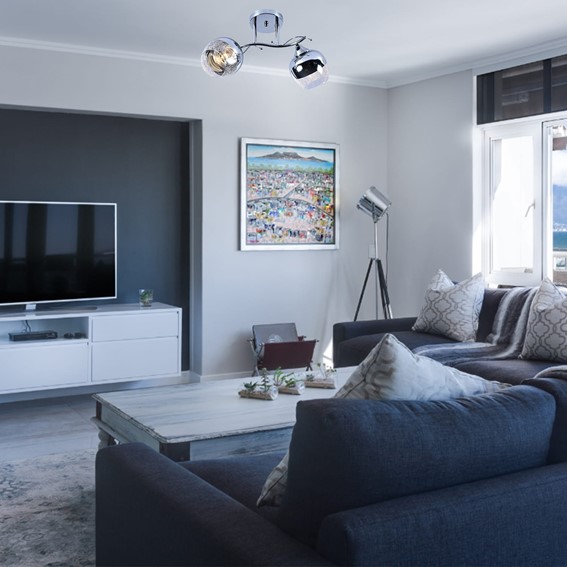 Żyrandol OLMI 2 Chrom