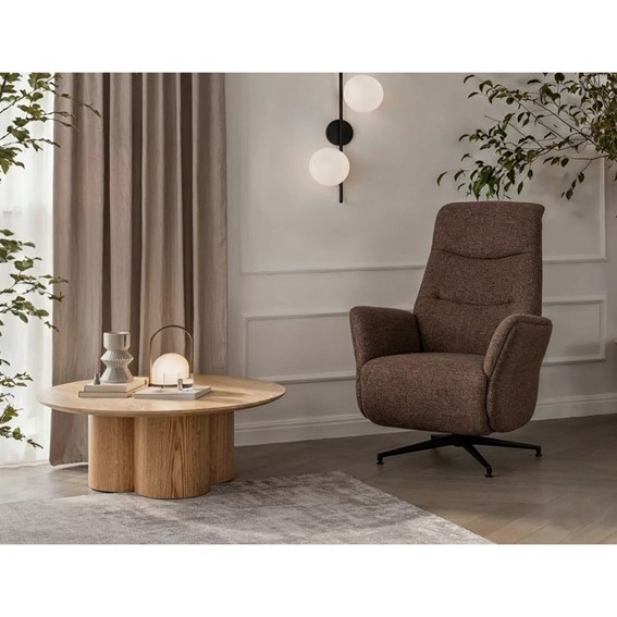 Ława ROSALIA Fi80cm Dąb