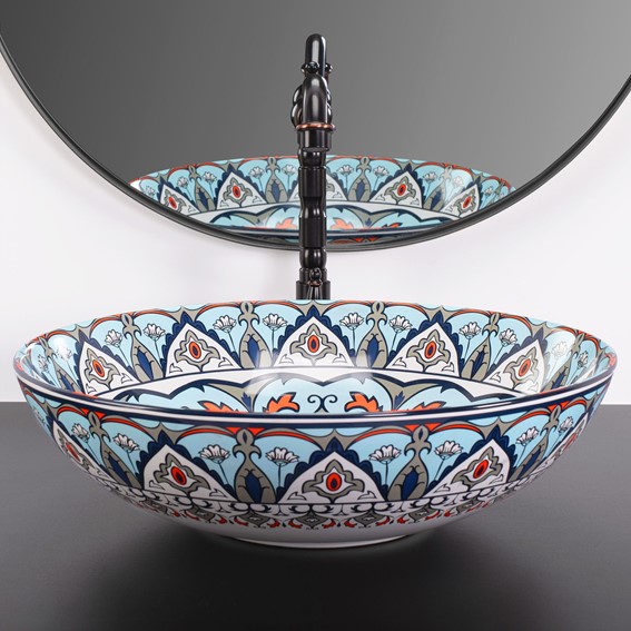 Umywalka Nablatowa MEXICO Wielokolorowy