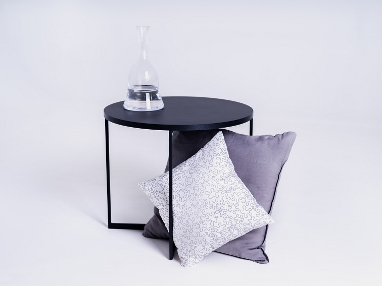 Stół Kawowy NIKO fi50 Czarny