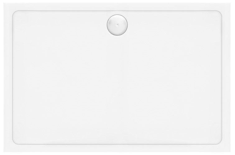 Brodzik Prysznicowy z Syfonem SAVOY 80x100 Biały