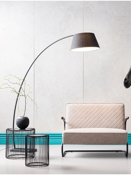 Zestaw Stolików Kawowych WIRE DOUBLE II Czarme