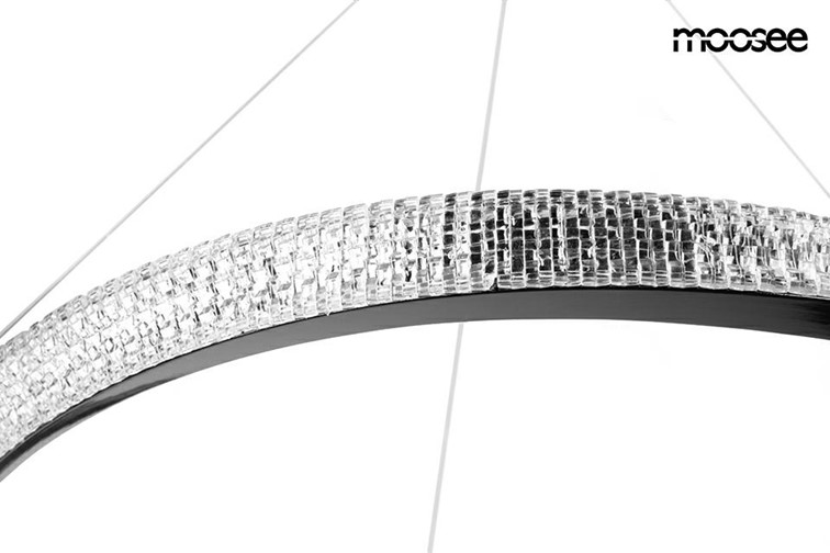 Lampa Wisząca ANILLO 80 Czarny Chrom