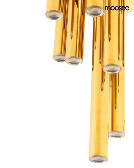 Lampa Sufitowa/Plafon ORGANO 20 Złoty