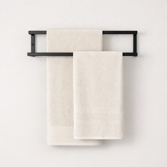 Wieszak Łazienkowy KAJA HOME KS-42 Czarny