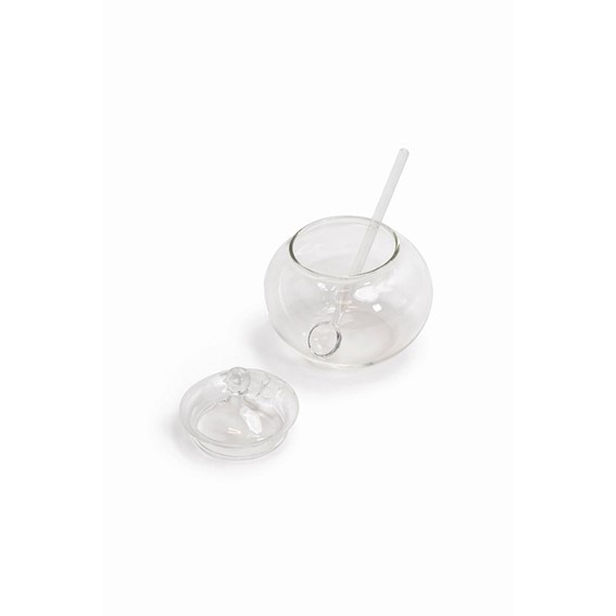 Mini Cukiernica z Łyżeczką SHP JAR Transparentny