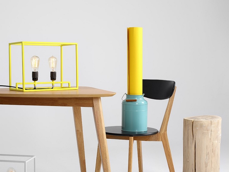 Lampa Stołowa METRIC TABLE Czarny