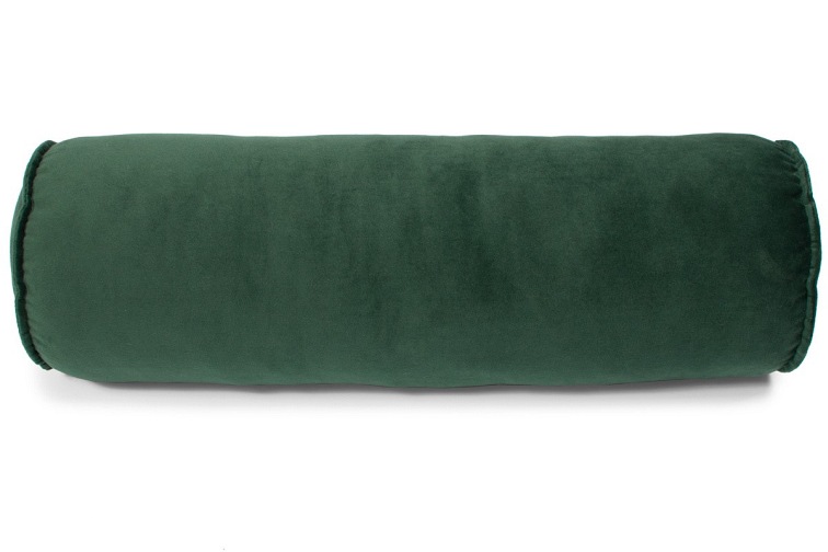 Poduszka Dekoracyjna Wałek 50cm Ciemny Zielony
