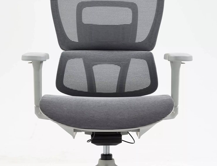 Fotel Biurowy Obrotowy WINNER Szary/Czarny