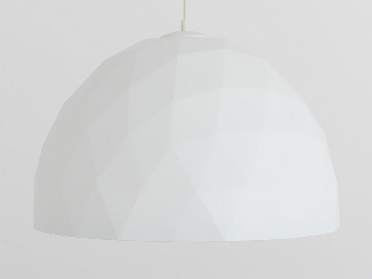 Lampa wisząca LEONARD L – miedziano-biały