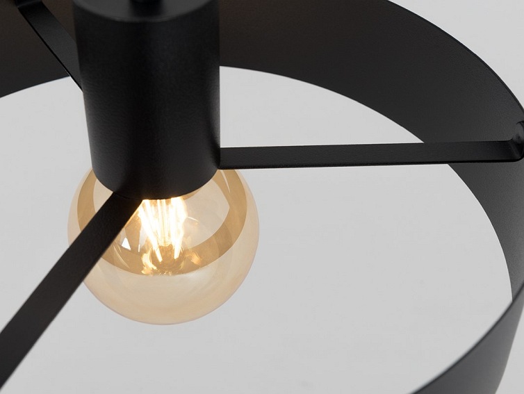 Lampa wisząca FAY 1 L – czarny