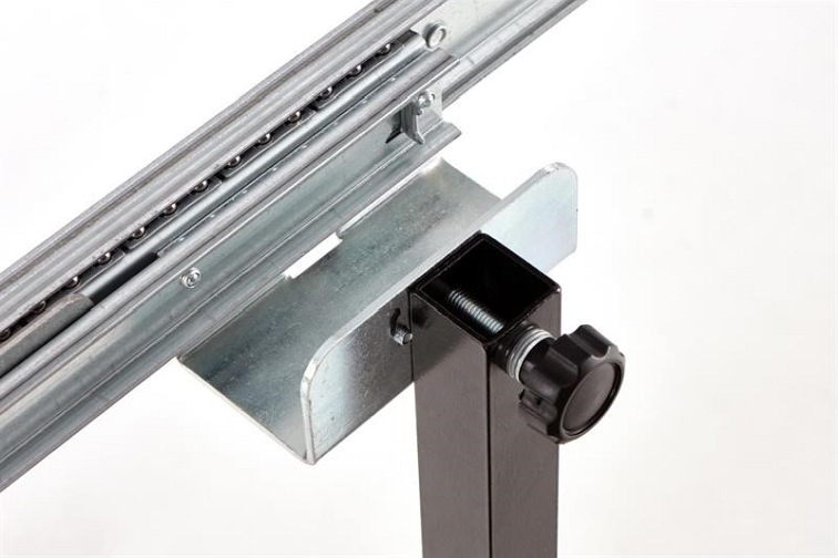 Stół Rozkładany Inferno 100(300)x100x76 Dąb/Czarny