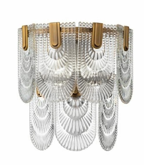 Lampa Ścienna SEM Złoty