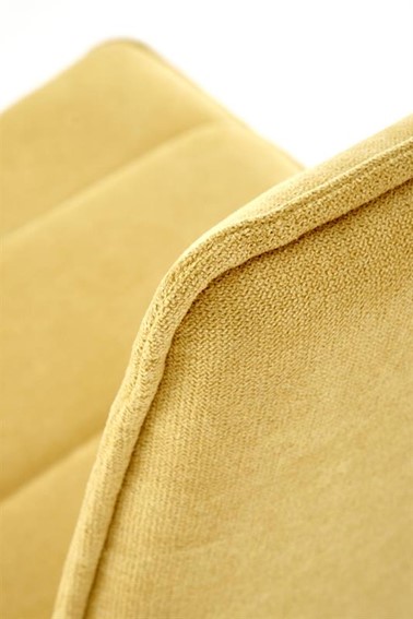 Krzesło K493 Czarny/Musztardowy