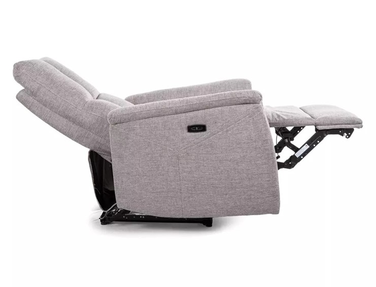 Fotel Rozkładany NEPTUN M Brego Szary/Czarny