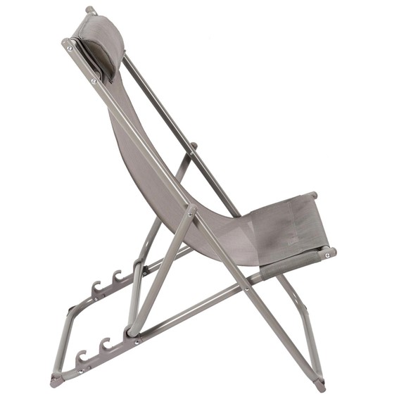 Leżak Ogrodowy CANARD Ciemny Beżowy