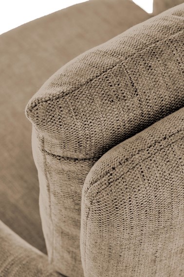 Fotel Obrotowy FLORES Jasny Brąz