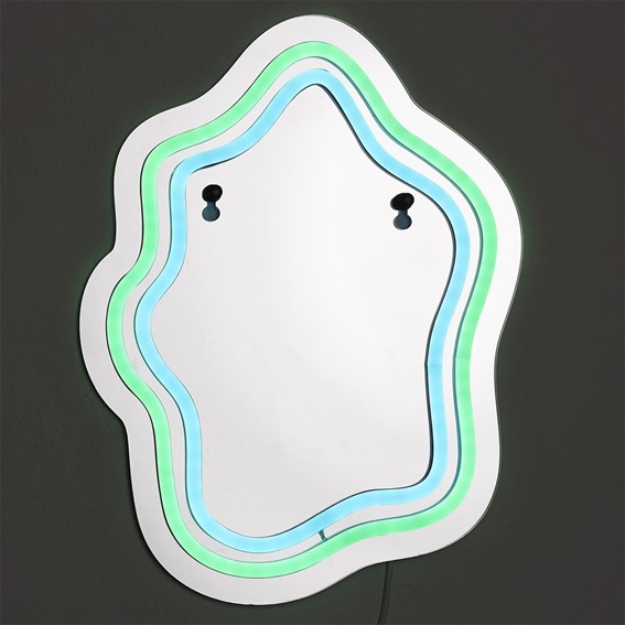 Lustro Led z Neonowym Oświetleniem