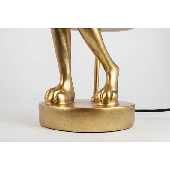 Lampa Stołowa RABBIT 88cm Biały/Złoty