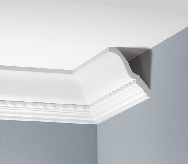 Listwa Gzymsowa Zdobiona LGZ-09 Flex 235 cm Biały