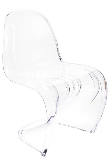 Krzesło Hover PC 58x49x84 Transparentny
