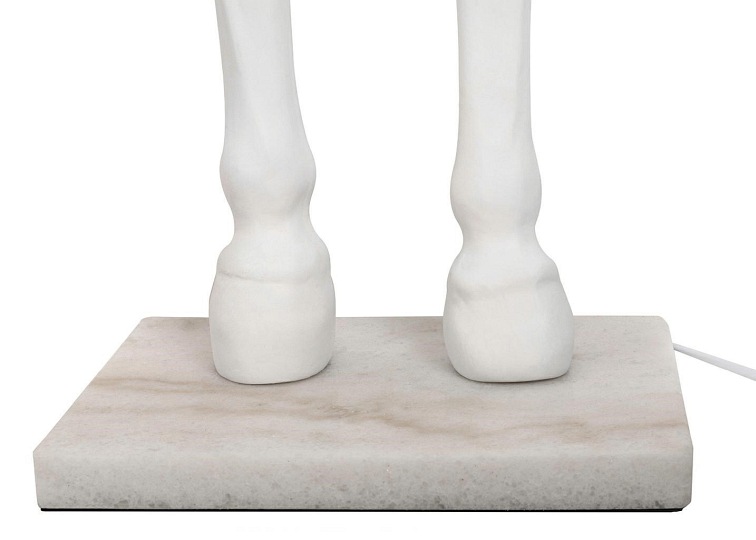 Lampa Podłogowa Koń HORSE Stand M Biały