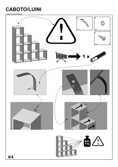 LUINI regał dąb sonoma
