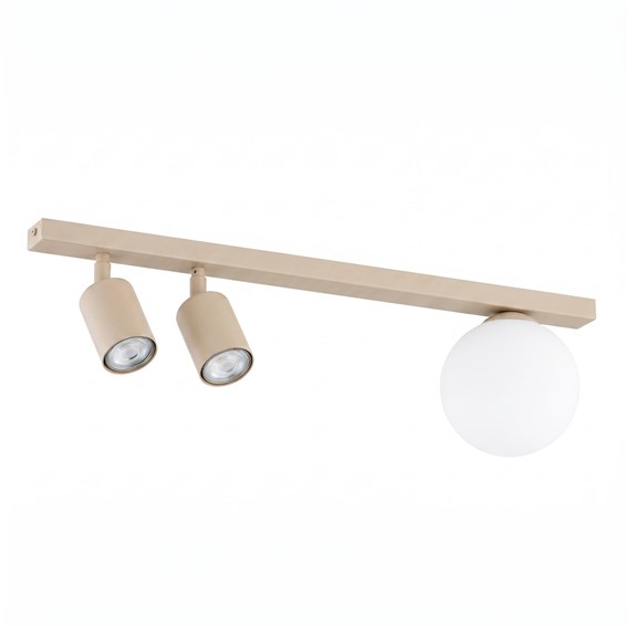 Lampa Sufitowa BASTER 3 Beżowy/Opal