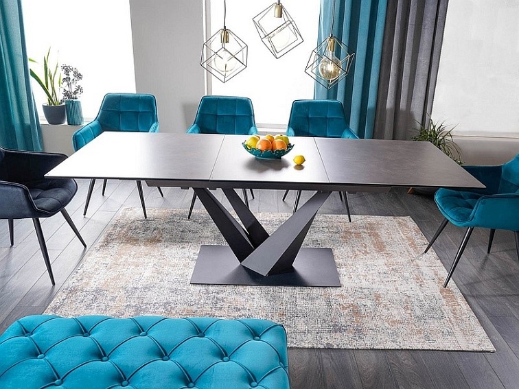 Stół Sorento Ceramic 90x160 Czarny