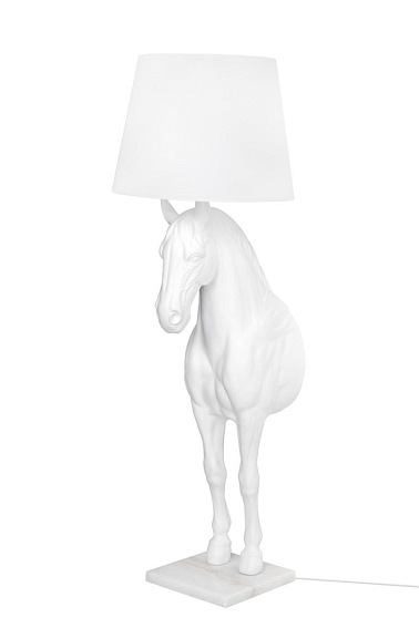 Lampa Podłogowa Koń HORSE Stand S Biały